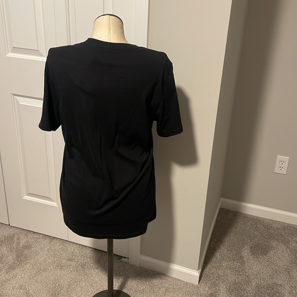 Adidas amplifier tee Mens black basic Bos graphic shirt New Size Large - Picture 6 of 7